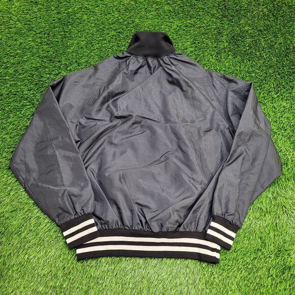 Vintage King-Louie Bomber Jacket L 25x26 Baggy McDonalds - Picture 2 of 13